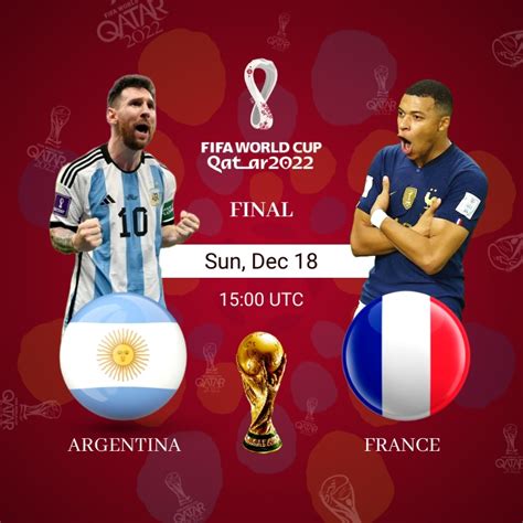 france vs argentina 2022 poster